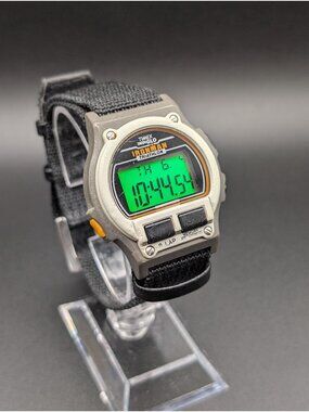 Vintage Timex Ironman Triathlon, Father's Day Gift, Digital Sports Watch